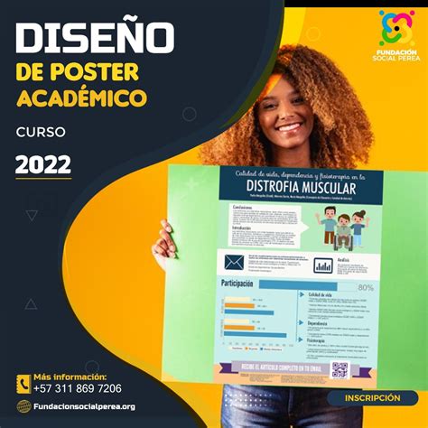 plantillas de poster académico para editar gratis