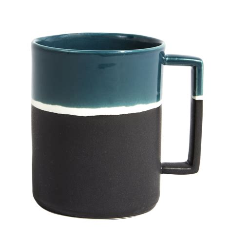 Becher Sicilia von Maison Sarah Lavoine weiß schwarz blue sarah