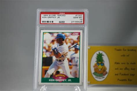 1989 Score Traded Ken Griffey Jr HOF ROOKIE CARD 100T PSA 10 GEM