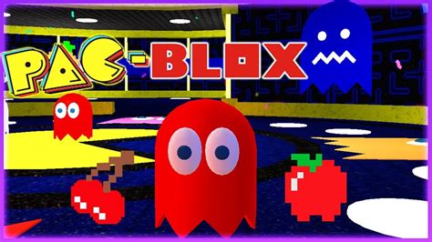 Que Incr Vel Esse Mapa Do Pac Man Roblox Pac Blox Youtube