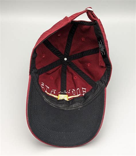 Harry Potter Hogwarts Alumni Red Strapback Hat Cap Gem