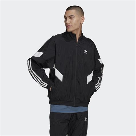 Adidas Rekive Track Top Black Free Delivery Adidas UK