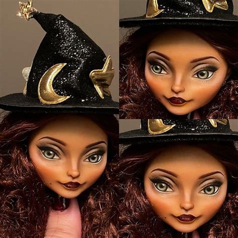 Ooak Ever After High Melody Piper Head Only Custom Repaint Art Doll