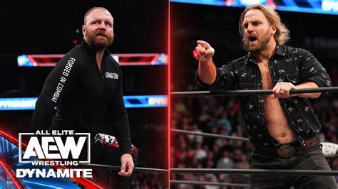 Jon Moxley Hangman Page Come To Blows Ahead Of AEW Revolution AEW