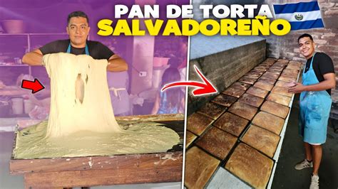 HACIENDO PAN DE TORTA SALVADOREÑO ASI SE HACE SUPER RICO YouTube