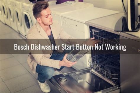 Bosch Dishwasher Not Working Starting Turning On Ready To Diy