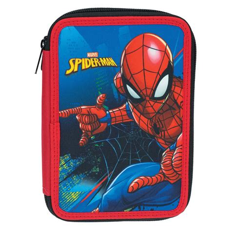 Trousse Garnie Spiderman Bleu Cm Cpt