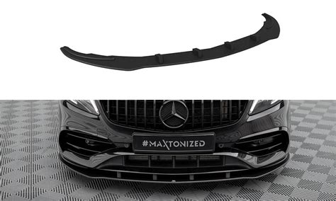 Maxton Design Street Pro Front Splitter Mercedes Benz A Class Amg Line W176 Facelift Royal