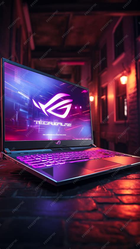 Premium Photo Design Of Asus Rog Strix G15 Gaming Laptop Packaging