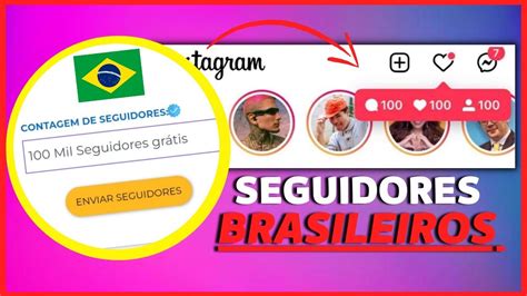 ENCONTREI APP DE GANHAR SEGUIDORES BRASILEIROS NO INSTAGRAM DE GRAÇA