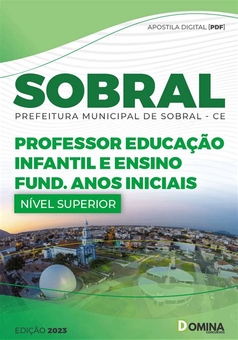 Apostila Prof Ed Infantil Anos Iniciais Sobral Domina