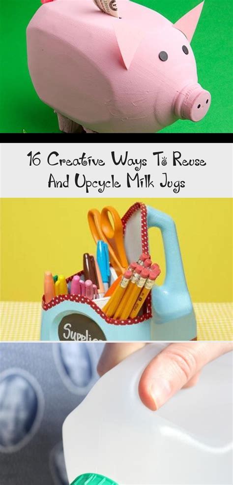 16 Creative Ways To Reuse And Upcycle Milk Jugs • Milk Jug Diy Projects • Milk Jug Crafts Diyp