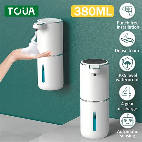 Dispensador De Sab O De Espuma Autom Tica Touchless Saboneteira L Quida