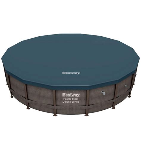 Bestway Power Steel Deluxe Series Ft X In Round Pool Set E