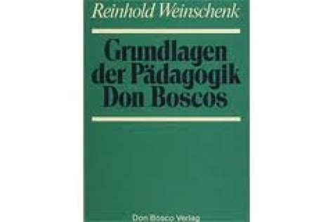 Publikationen zur Pädagogik Don Boscos Don Bosco