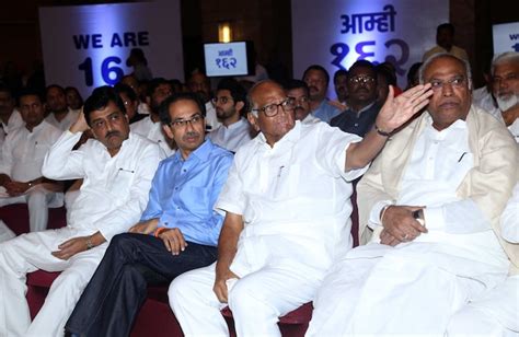 Ncp Congress And Shiv Sena Mlas Gather To Display Strength Of 162 Mlas To Form Government