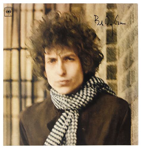 Lot Detail Bob Dylan Signed Blonde On Blonde Album JSA