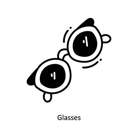 Glasses Doodle Icon Design Illustration Startup Symbol On White Background Eps 10 File 32316438