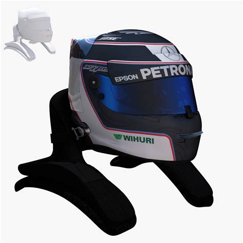 Bottas helmet 2017 3D Model $65 - .c4d .fbx .ma .obj - Free3D