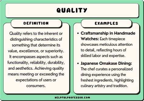 50 Quality Examples (Signs of High Quality) (2024)