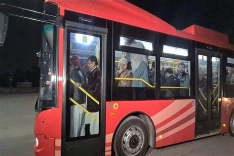 Sukkur Sindh Govt Successfully Test Runs Peoples Bus Service