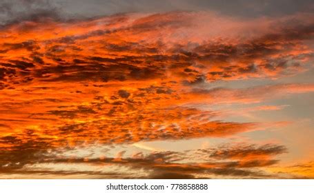 Apocalyptic Red Sky Dusk Sky Seemed Stock Photo 778858888 | Shutterstock