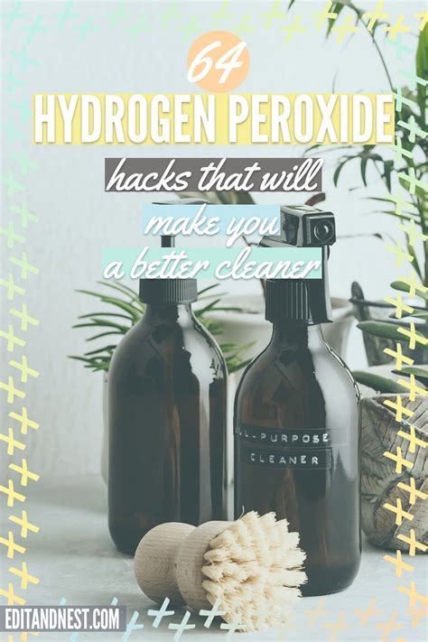 Hydrogen Peroxide Isnt Just For Hair If You Want A Multitasking