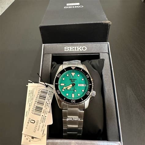 Jual Seiko 5 Sport SBSA229 38mm SKX Mid Sized Teal JDM Made In Japan