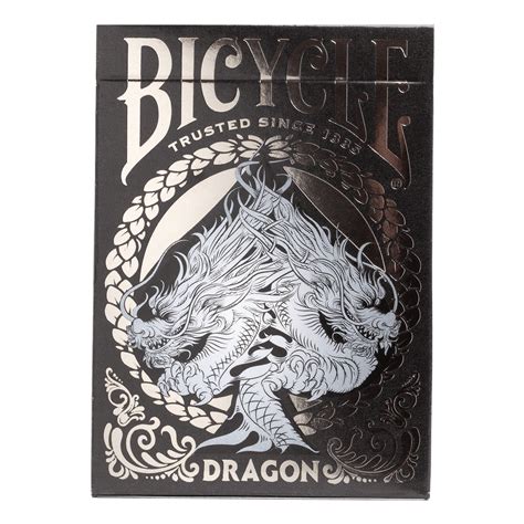 Bicycle Black Dragon Playing Cards Uscartamundi