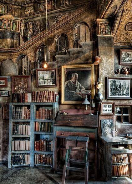 Pin By River Rose On Witchy Art Old Libraries Library Home Libraries