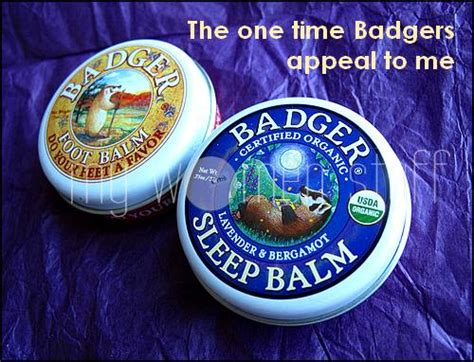 Adorable tins of Badger Balm Sleep Balm and Foot Balm - My Women Stuff