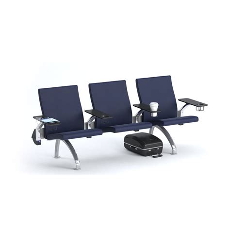 Asiento Con Estructura Modular Para Aeropuerto Place Arconas