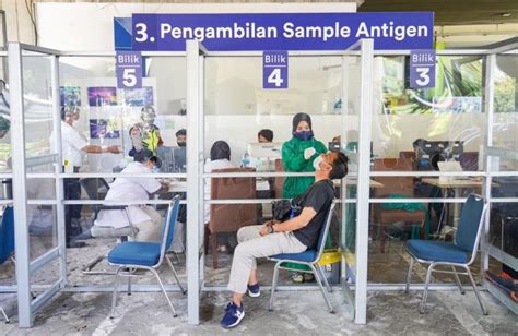 Mulai 1 Januari Harga Tes Antigen Di Stasiun Turun Jadi Rp 35 Ribu