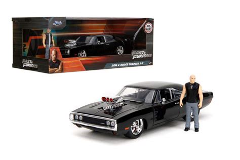 1 24 Fast And Furious Dom S Dodge Charger R T W Dom Figure August 2024 Release Diecast Direct