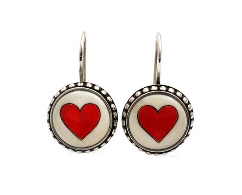 Heart Earrings Sorrel Sky Gallery