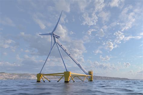 La primera plataforma eólica flotante a favor de viento del mundo se