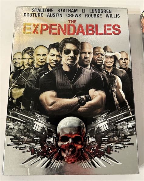 The Expendables DVD 2010 And The Expendables 2 DVD 2012 2 Disc