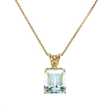 Aquamarine Pendant — Jewelry Exchange Co.