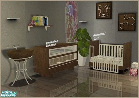 The Sims Resource Modern Girl Nursery