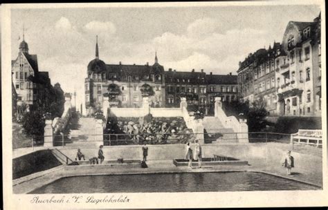 Ansichtskarte Postkarte Auerbach Im Vogtland Akpool De