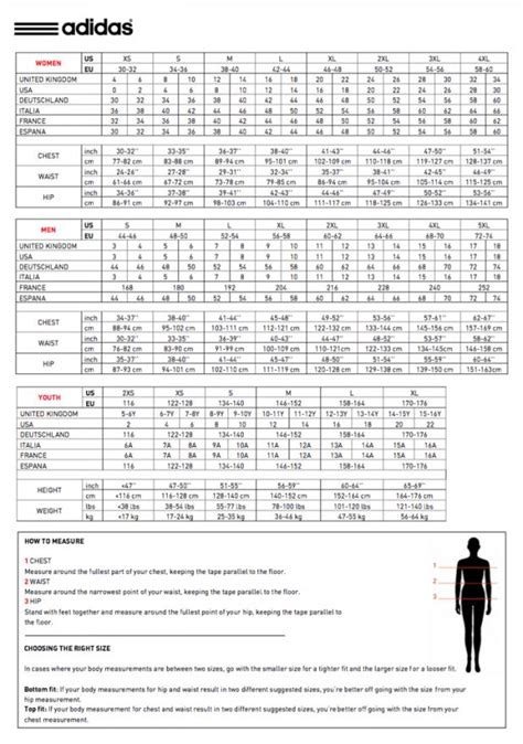 Adidas Socks Size Chart | amulette