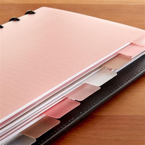 Circa Modern Tab Dividers Set Of 8 Notebook Dividers Discbound