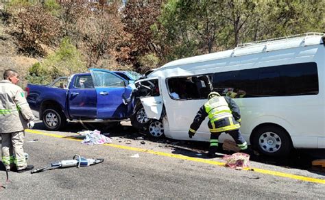 Accidente En La Carretera Oaxaca Cuacnopalan Deja Muertos Hoy