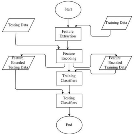 classification flow diagram  scientific diagram