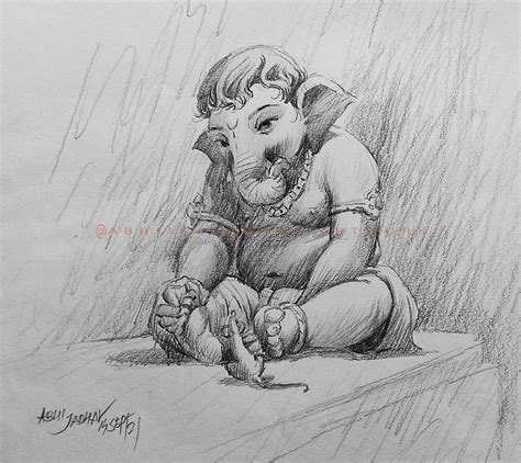 Aggregate More Than Drawing Ganesh Art Seven Edu Vn