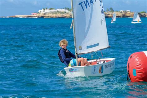 Antiguan Teenager Sails Nautical Miles Solo Sets New Optimist