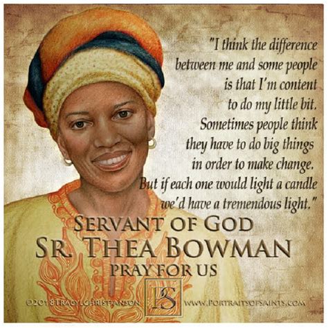 Sr. Thea Bowman Cause for Canonization – LIVE BY FAITH