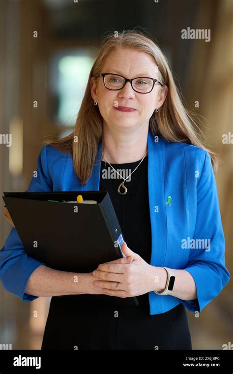 Edinburgh Scotland Uk 15 May 2024 Cabinet Secretary For Social
