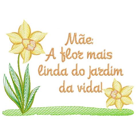 Matriz Dia das Mães 13 x 18 cm Agulha Feliz Elo7