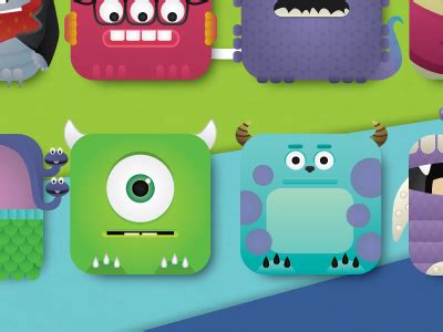 Monsters Inc iPhone4 wallpaper by Jessica Fong - Dribbble